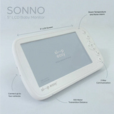 Sonno | 5"/12.7cm Crystal Clear Baby Monitor