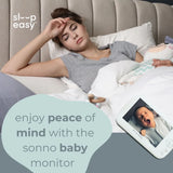 Sonno | 5"/12.7cm Crystal Clear Baby Monitor